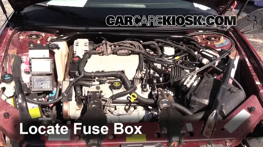 2001 Chevrolet Monte Carlo LS 3.4L V6 Fuse (Engine) Replace
